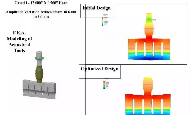 FEM超音波溶接ホーン 
