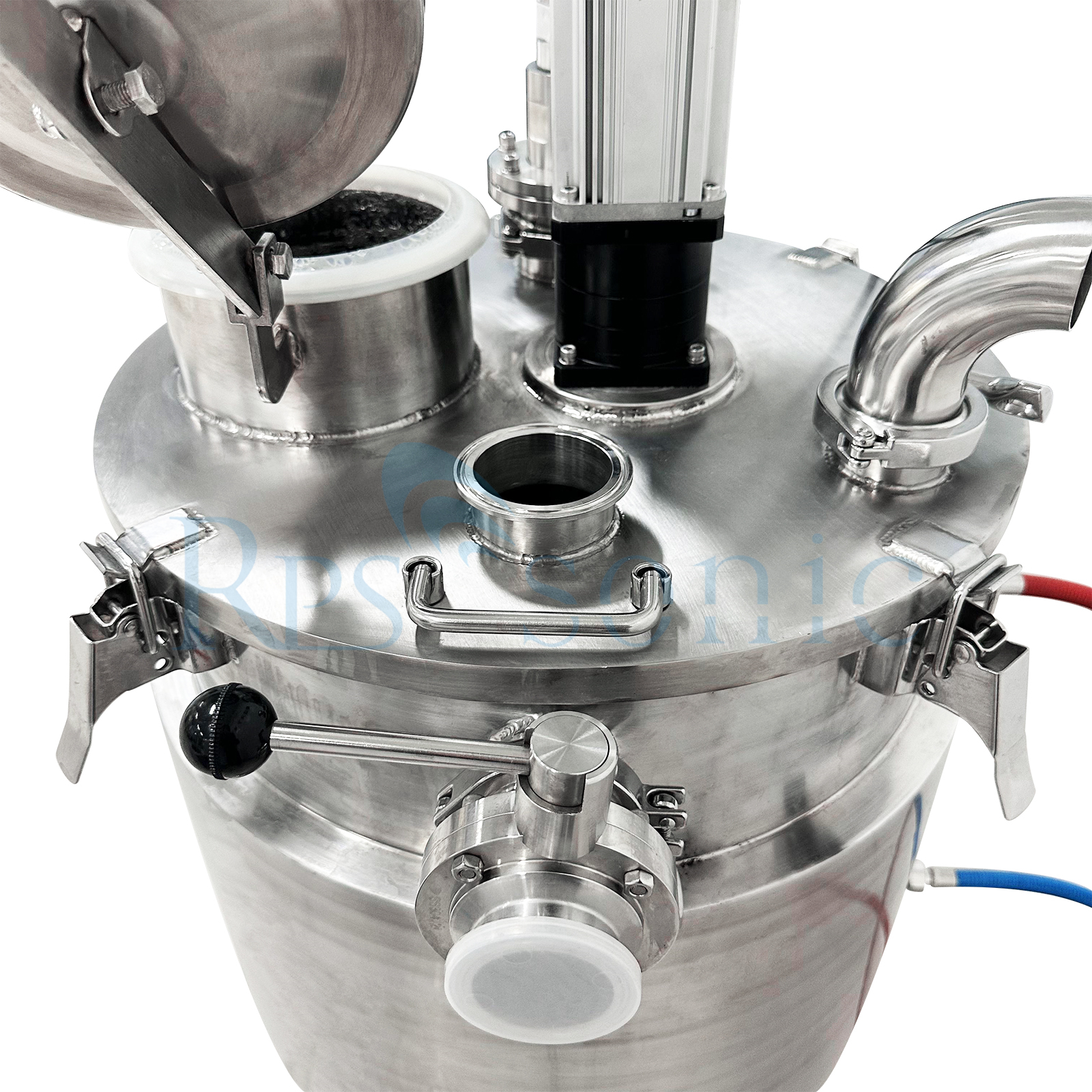 50L工業用超音波混合装置マッシュルーム抽出用のタンク付き超音波ホモジナイザー抽出器