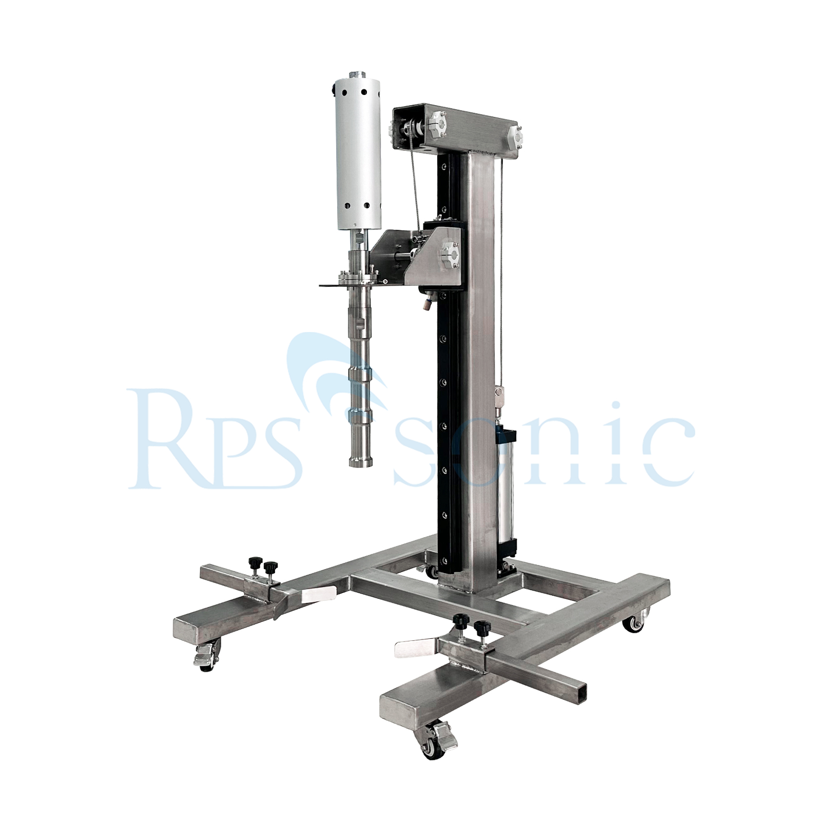 カスタマイズされた産業超音波ホモジナイザー空気圧ブラケットを備えたカスタマイズ