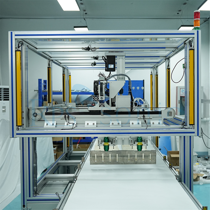 超音波ケーキ切断機パンカッターコンベアベルト付き