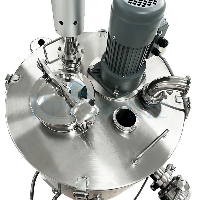 果物のための3層加熱タンクを備えた50L産業超音波ホモジナイザー抽出器抽出