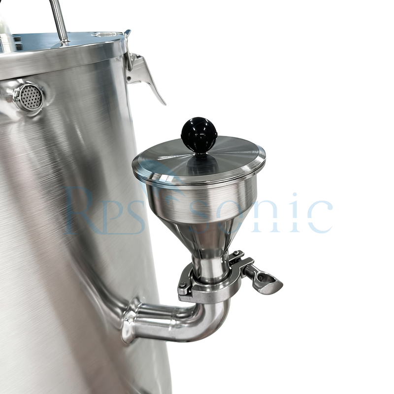 果物のための3層加熱タンクを備えた50L産業超音波ホモジナイザー抽出器抽出