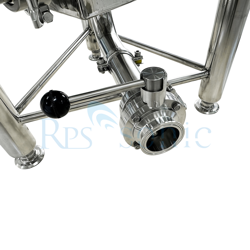 果物のための3層加熱タンクを備えた50L産業超音波ホモジナイザー抽出器抽出