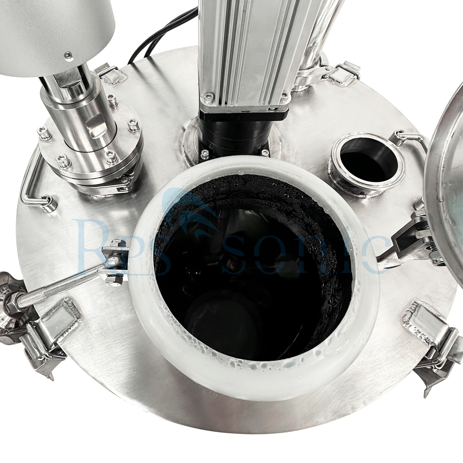 50L工業用超音波混合装置マッシュルーム抽出用のタンク付き超音波ホモジナイザー抽出器