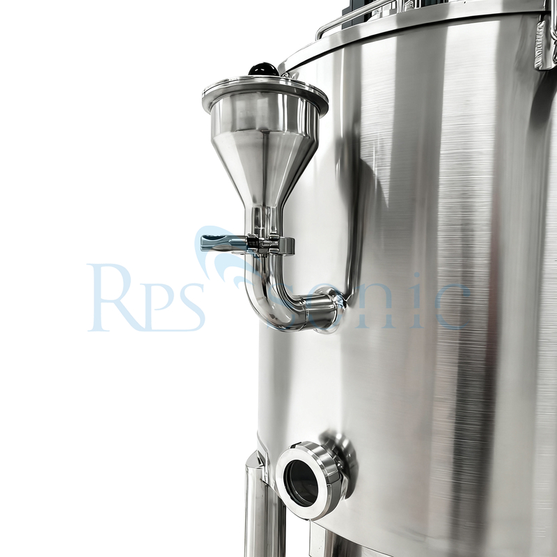 果物のための3層加熱タンクを備えた50L産業超音波ホモジナイザー抽出器抽出